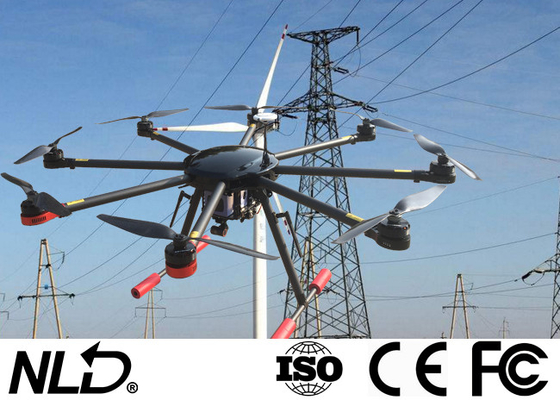 1080mm Axle Distance Power Line Drone With GPS Camera For Line Inspection