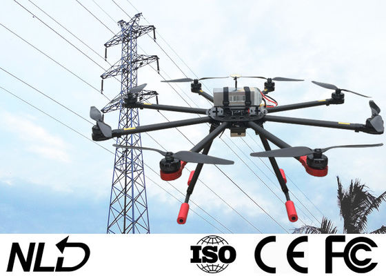 Skydroid T10 Single Axis ISO9001 Powerline Drone With Intelligent Flight Control