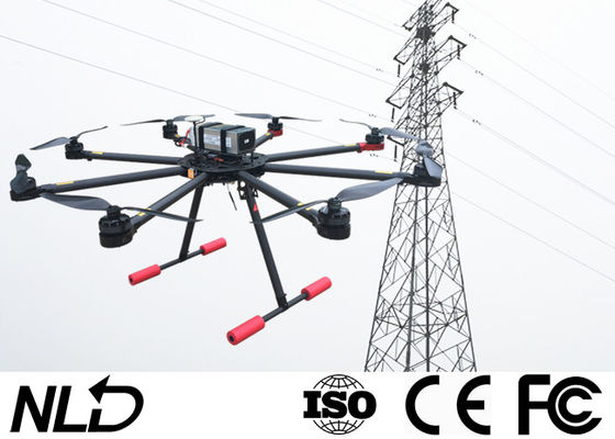 Foldable Arm FCC Single Axis Gimbal 720P Powerline Drone