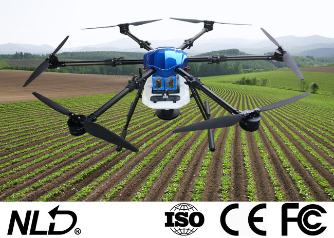 6 Rotors Agriculture Fertilizer Drone 2000m For Spraying